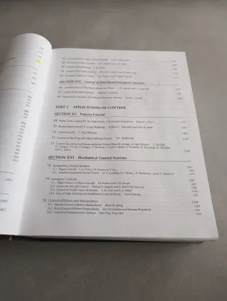 The control Handbook. Editor William S. Levine.