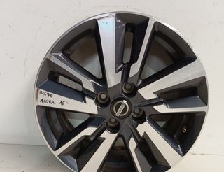 Llanta nissan 16x6j micra v (k14) acenta 442954