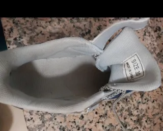 Deportivas con ruedas niñ@ azul/blanco