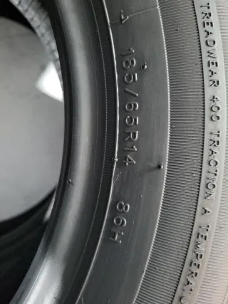 2 Neumáticos 185-65-14 Rovelo