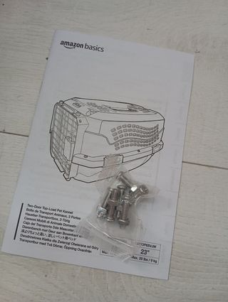 Transportín para mascotas Amazon Basics