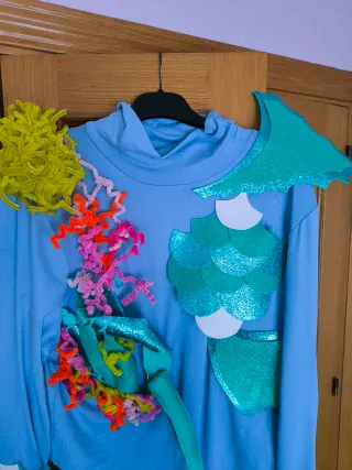 Disfraz Oceano/Mar Adulto XXL