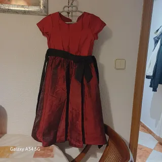 Vestido Frozen Elsa Talla Única