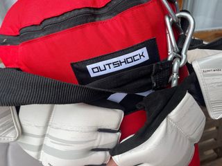 Saco de boxeo Outshock rojo