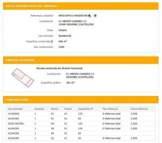 Casa adosada en venta en Segorbe