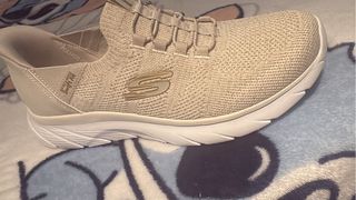 Skechers Beige y Dorado Talla 37