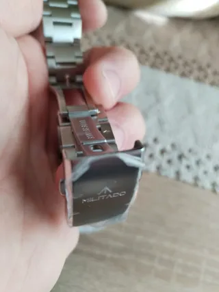 Brazalete Militado Acero 20mm