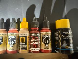 Lote Pinturas Aerógrafo Model Air y Game Color