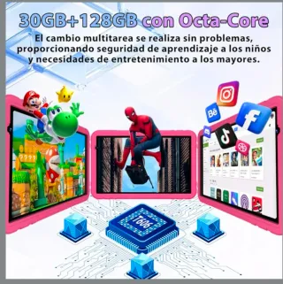 Tablet Gemini AI 15 Rosa 30GB/128GB