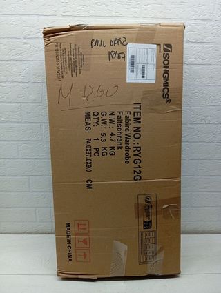 Armario de tela 175 x 150 x 45 cm