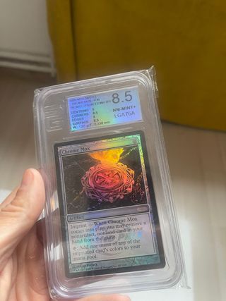Carta Magic Chrome Mox Foil Graded 8.5