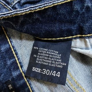 Y.TWO Jeans Affusolati Blu 44 Streetwear Casual