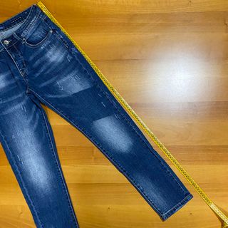 Y.TWO Jeans Affusolati Blu 44 Streetwear Casual