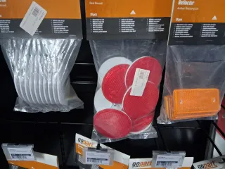 Reflectores para tractor