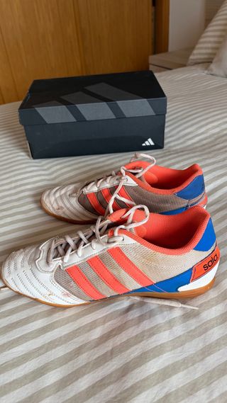 Zapatillas Adidas Futbol Sala Talla 43.5 Blancas