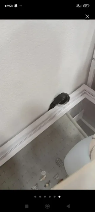 Mueble expositor cristal y hierro