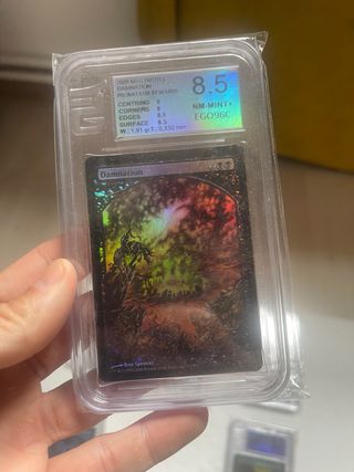 Carta Magic Damnation Graded 8.5