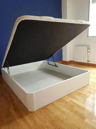 Somier de lamas, canape abatible y colchones