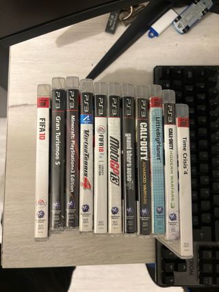 Lote Juegos PS3: FIFA, Call of Duty, Gran Turismo