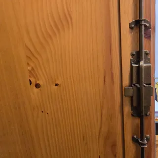 Armario Vintage Gris y Marrón