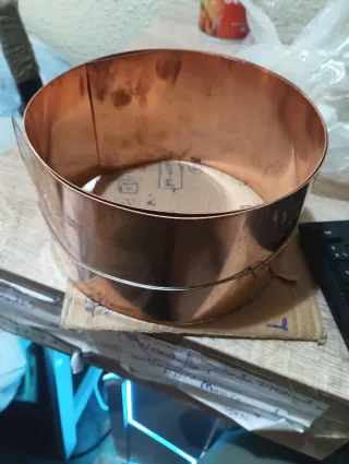 Rollo Cobre Puro 99,9% 1mm x 100mm x 1M