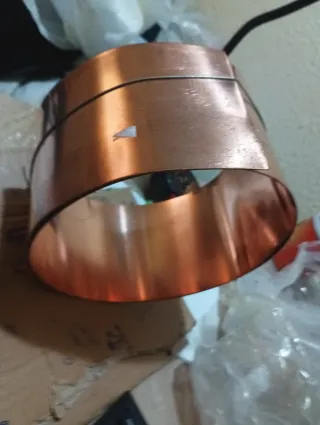 Rollo Cobre Puro 99,9% 1mm x 100mm x 1M