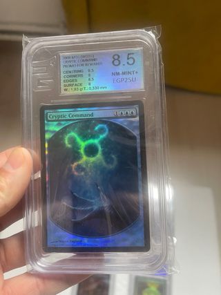 Carta Magic Cryptic Command Graded 8.5