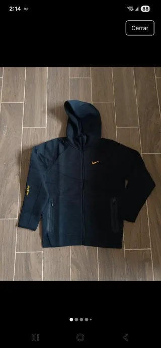 Chaqueta Nike Nocta Negra y Amarilla
