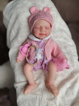 Bebé de silicona entero Pascale, 33 cm, 1.150kg