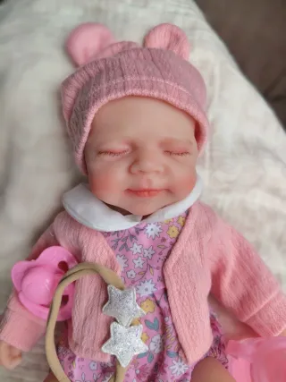 Bebé de silicona entero Pascale, 33 cm, 1.150kg