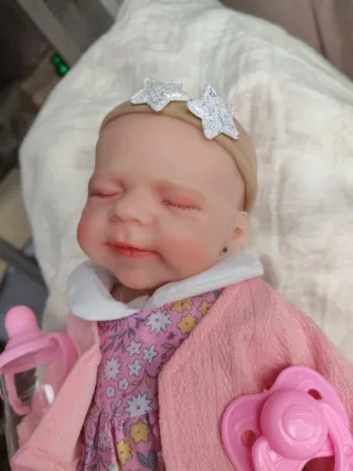 Bebé de silicona entero Pascale, 33 cm, 1.150kg