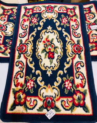 Coppia tappetini blu -Decorativi