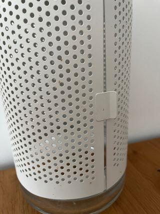 Farol Adelhet Ikea blanco y cristal