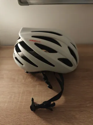 Casco de bicicleta blanco