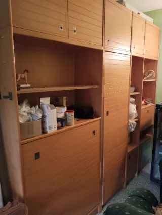 Mueble de madera modular para dormitorio