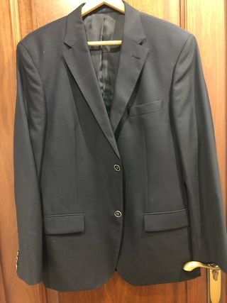 Americana Burberrys Talla 54 azul marino