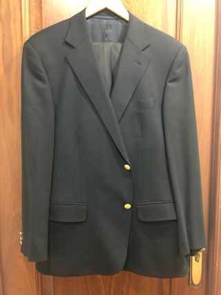 Americana Burberrys Talla 54 azul marino