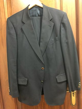 Americana Burberrys Talla 54 azul marino