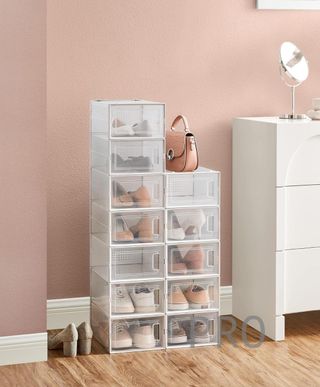 Cajas de Zapatos Plástico