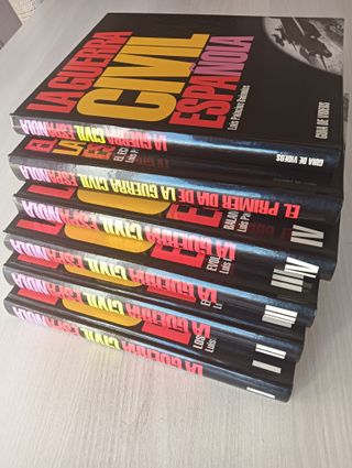COLECCIÓN LA GUERRA CIVIL ESPAÑOLA ( 6 TOMOS )