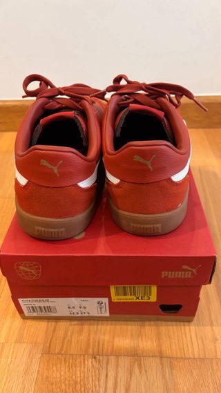 Zapatillas Puma Rojas y Blancas
