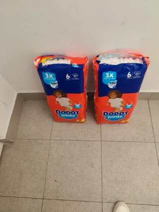 2 Paquetes Pañales Dodot Talla 6