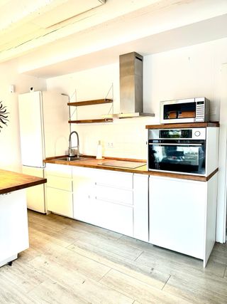 Cocina IKEA COMPLETA Blanca con Isla