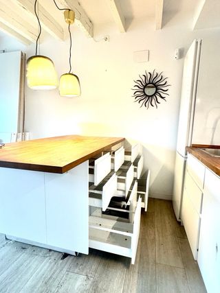 Cocina IKEA COMPLETA Blanca con Isla