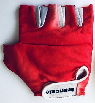 Guanti Ciclismo Brancale Vintage Rossi Taglia L