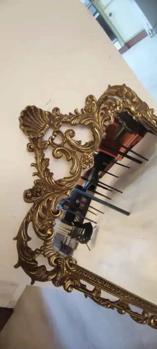 Espejo Bronce Vintage