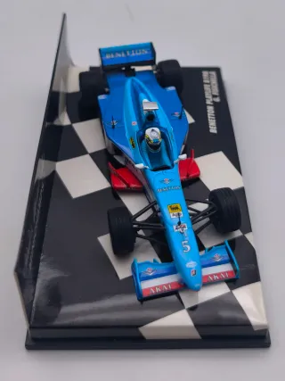 BENETTON PLAYLIFE B198 G. FISICHELLA 1:43