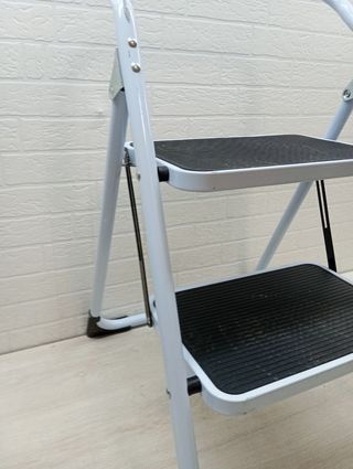 Taburete Homelux 710055 Acero 2 Peldaños