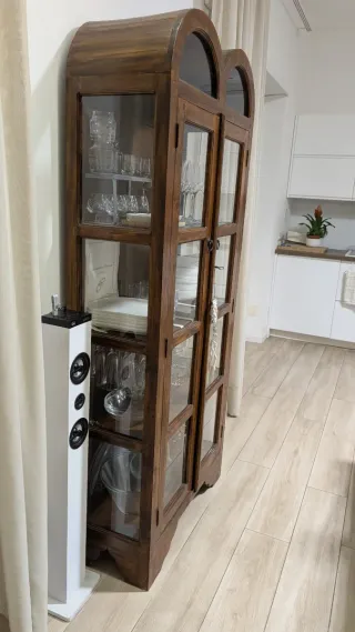 Vetrinetta Maison du Monde Legno e Vetro