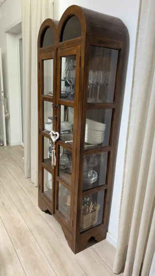 Vetrinetta Maison du Monde Legno e Vetro